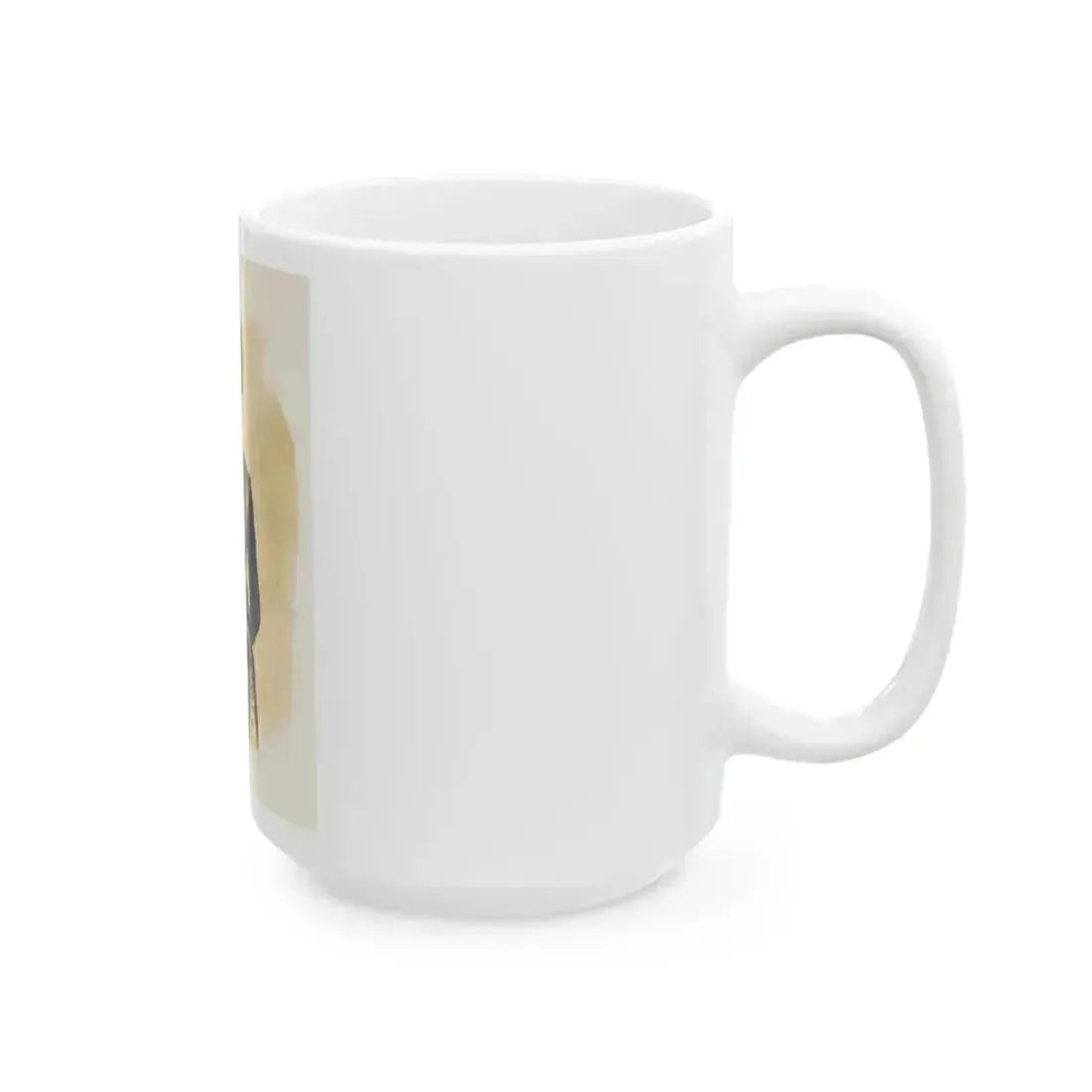 British Maid Illustration (c. 1980s) - White Coffee Mug - Go Mug Yourself
