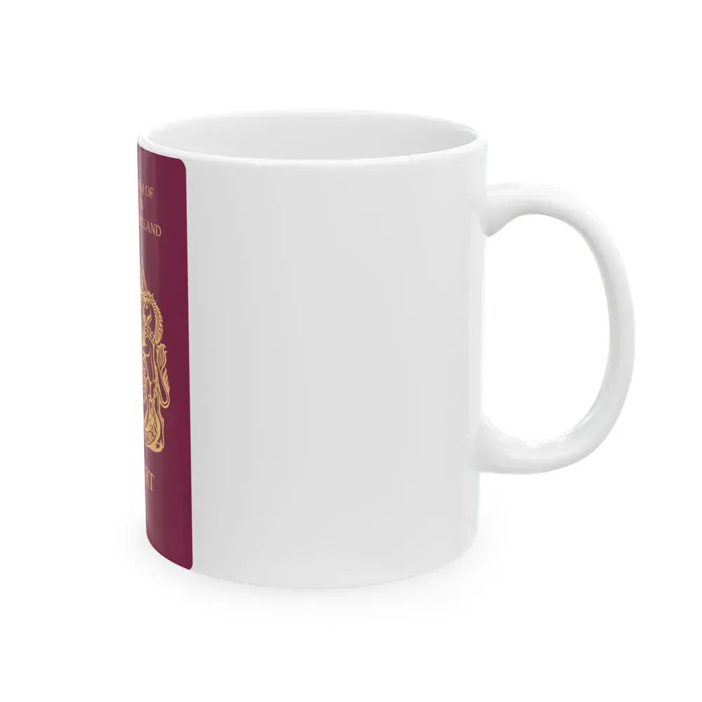 British National Passport - White Coffee Mug - Go Mug Yourself