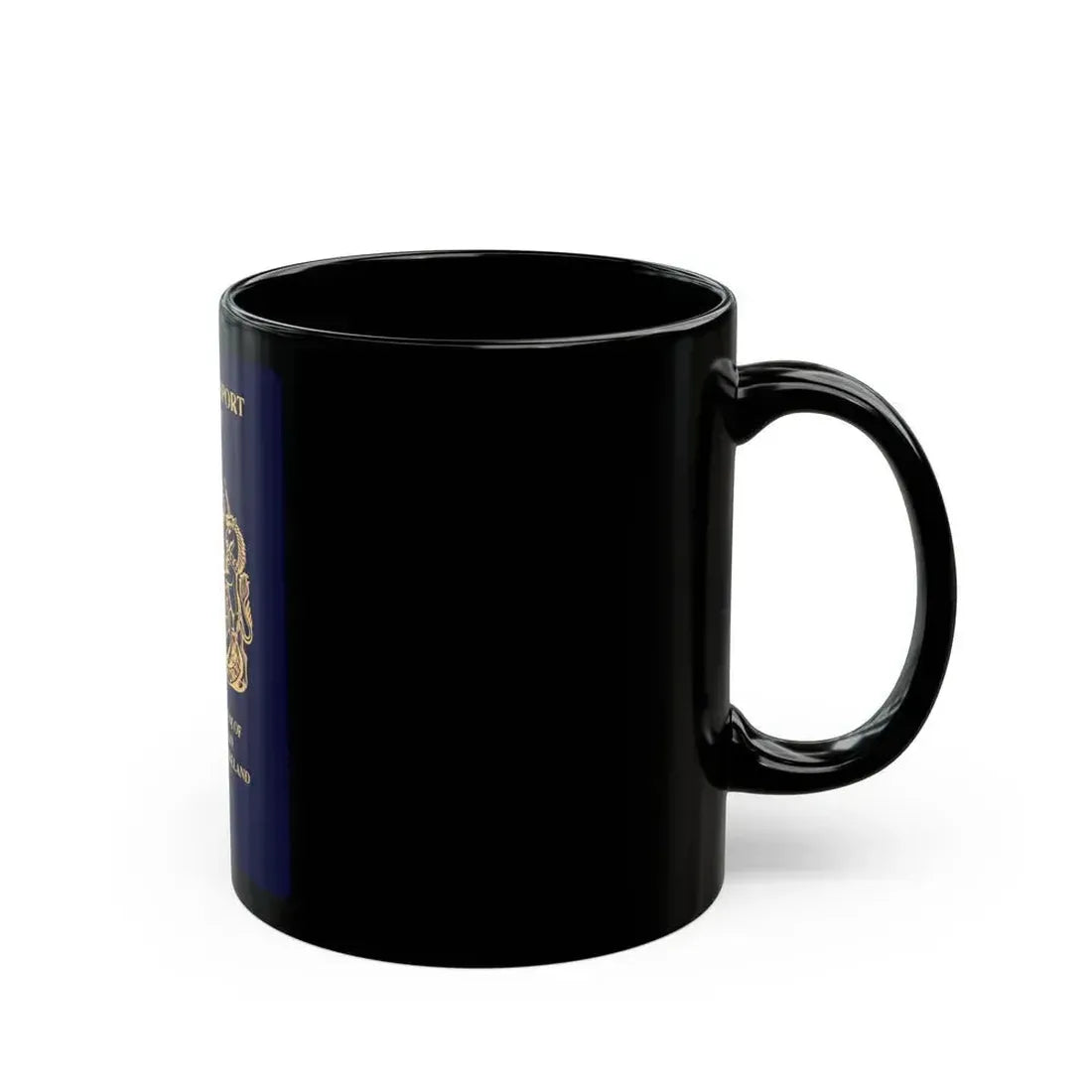 British Passport 2020 (Diplomatic) - Black Coffee Mug - Go Mug Yourself