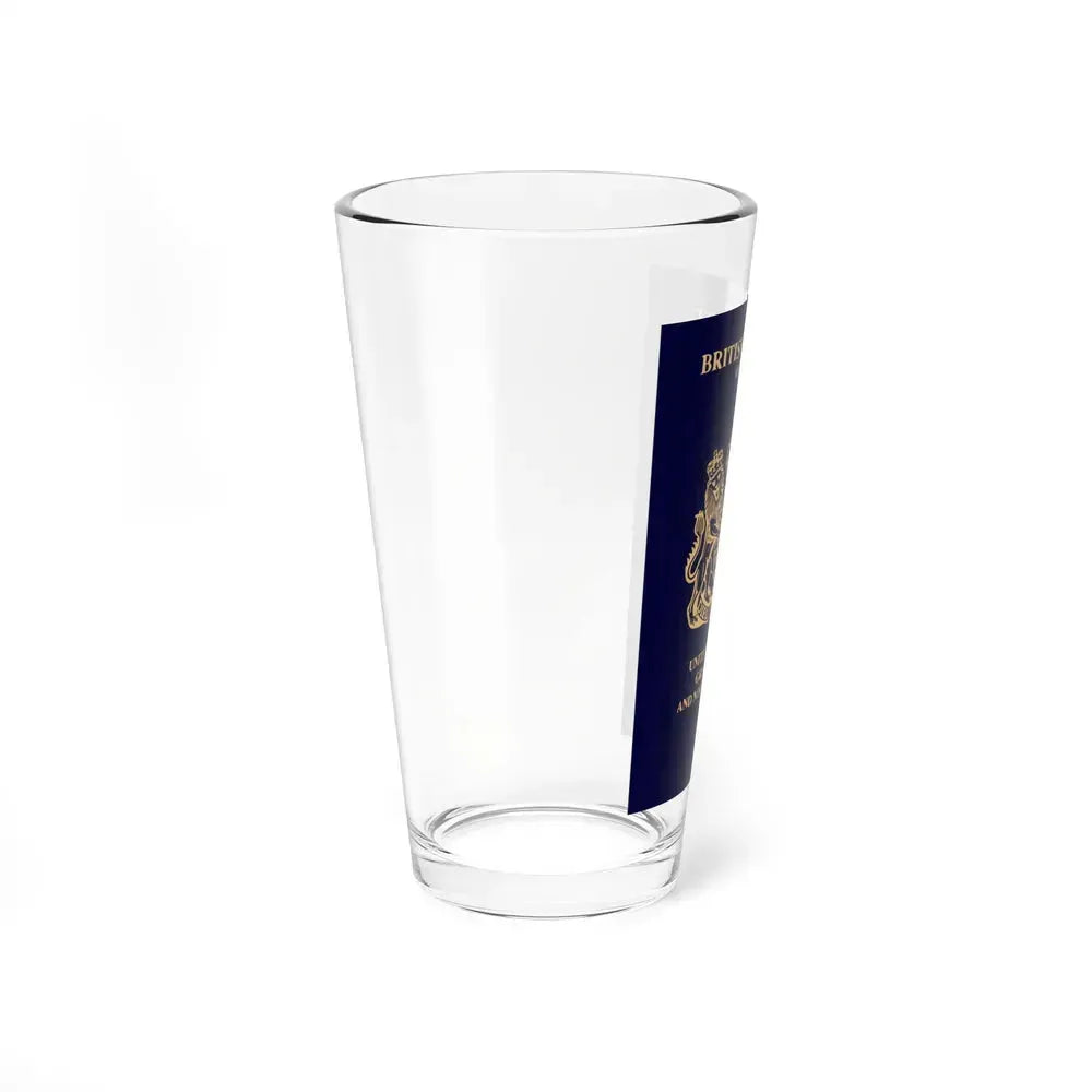 British Passport 2020 (Official) - Pint Glass 16oz - Go Mug Yourself