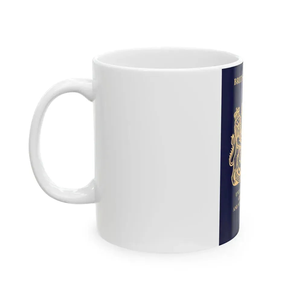 British Passport 2020 - White Coffee Mug - Go Mug Yourself