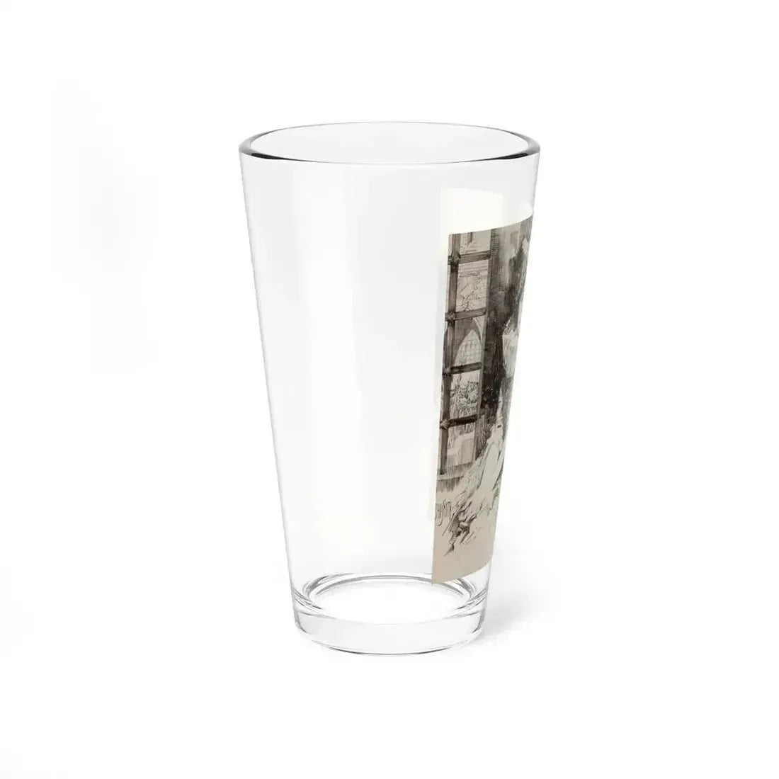 British Scene Depicting the Beheading of Anne Boleyn (Magazine Illustration) Pint Glass 16oz - Go Mug Yourself