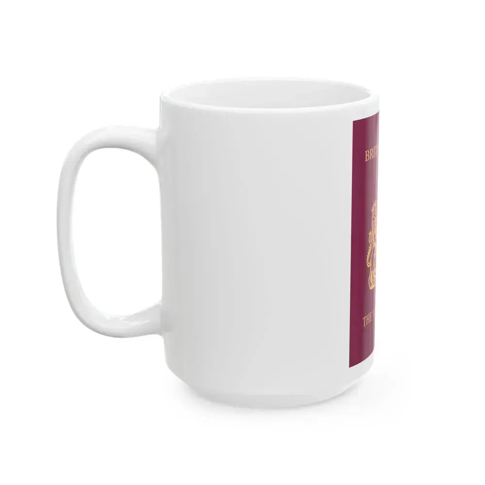 British Virgin Islands Passport - White Coffee Mug - Go Mug Yourself