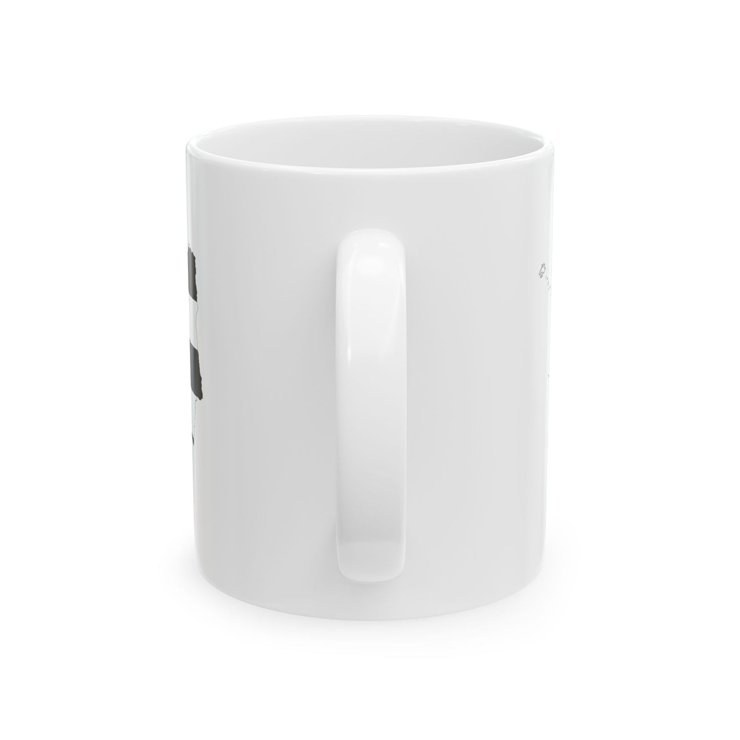 Brittany-Flagmap (France) White Coffee Mug-Go Mug Yourself