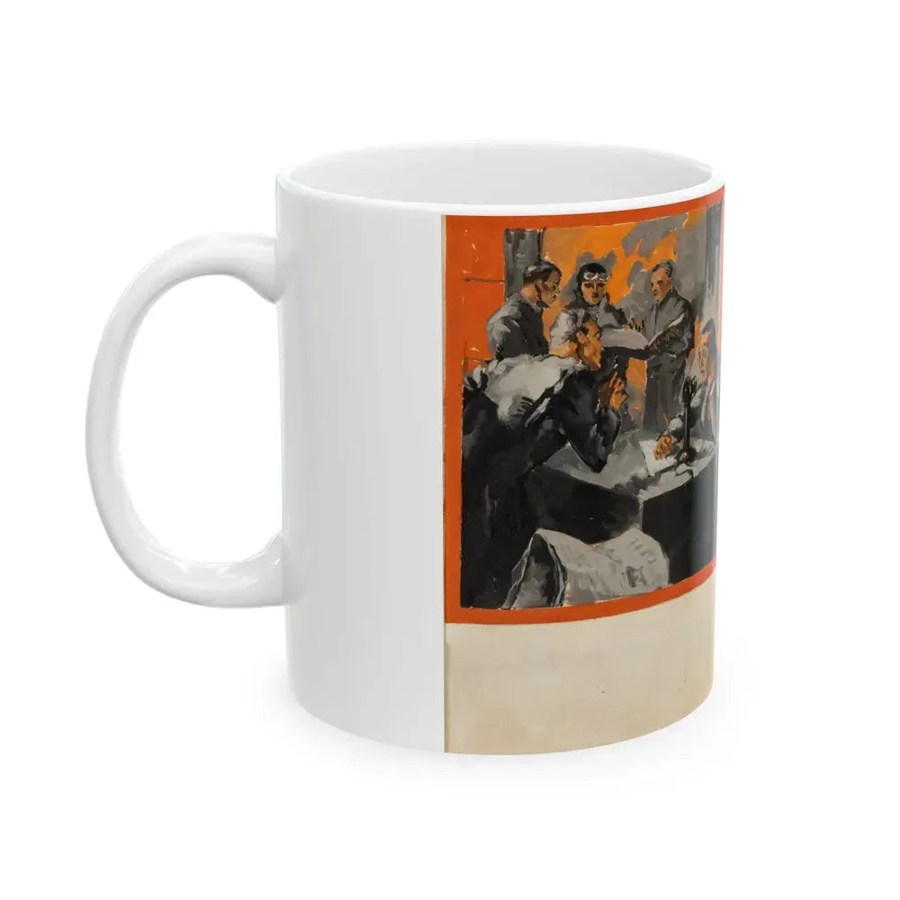 Broadcasting - White Coffee Mug - Go Mug Yourself