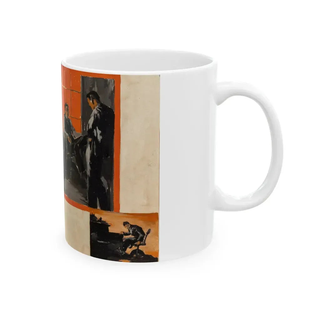 Broadcasting - White Coffee Mug - Go Mug Yourself