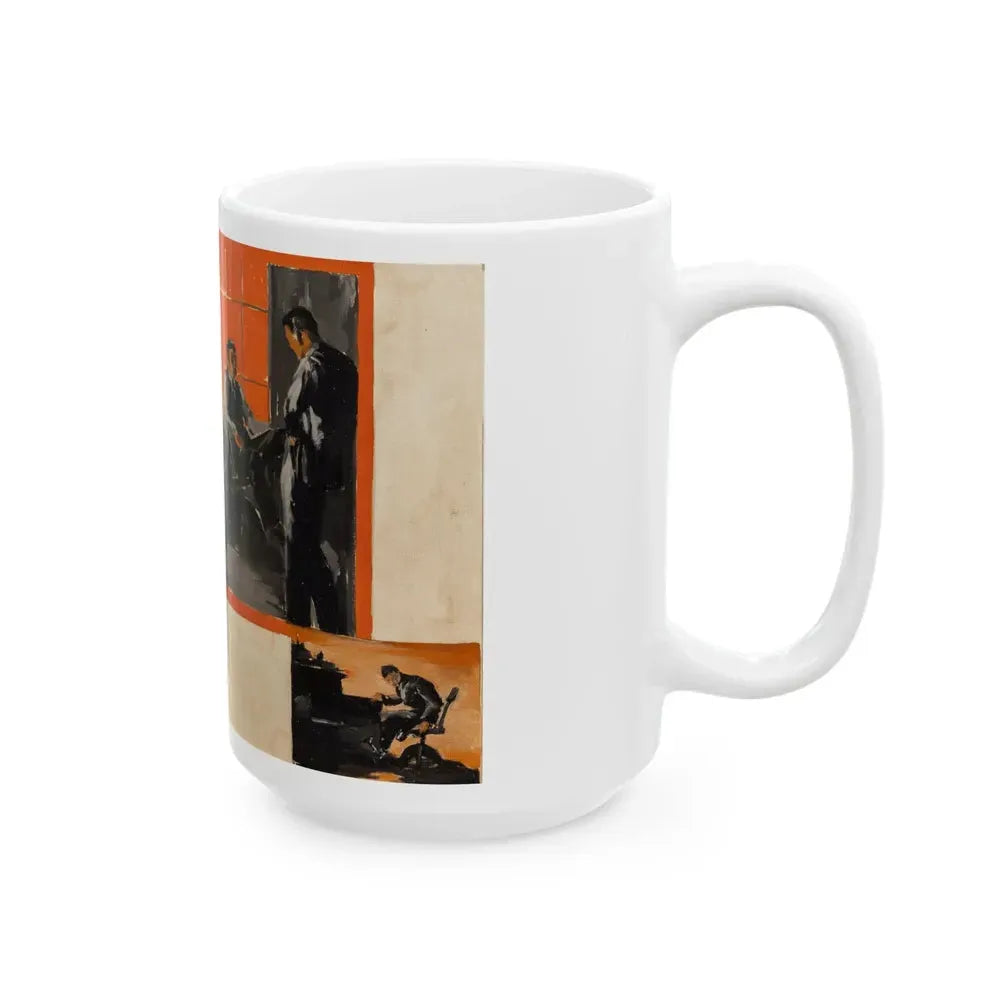 Broadcasting - White Coffee Mug - Go Mug Yourself