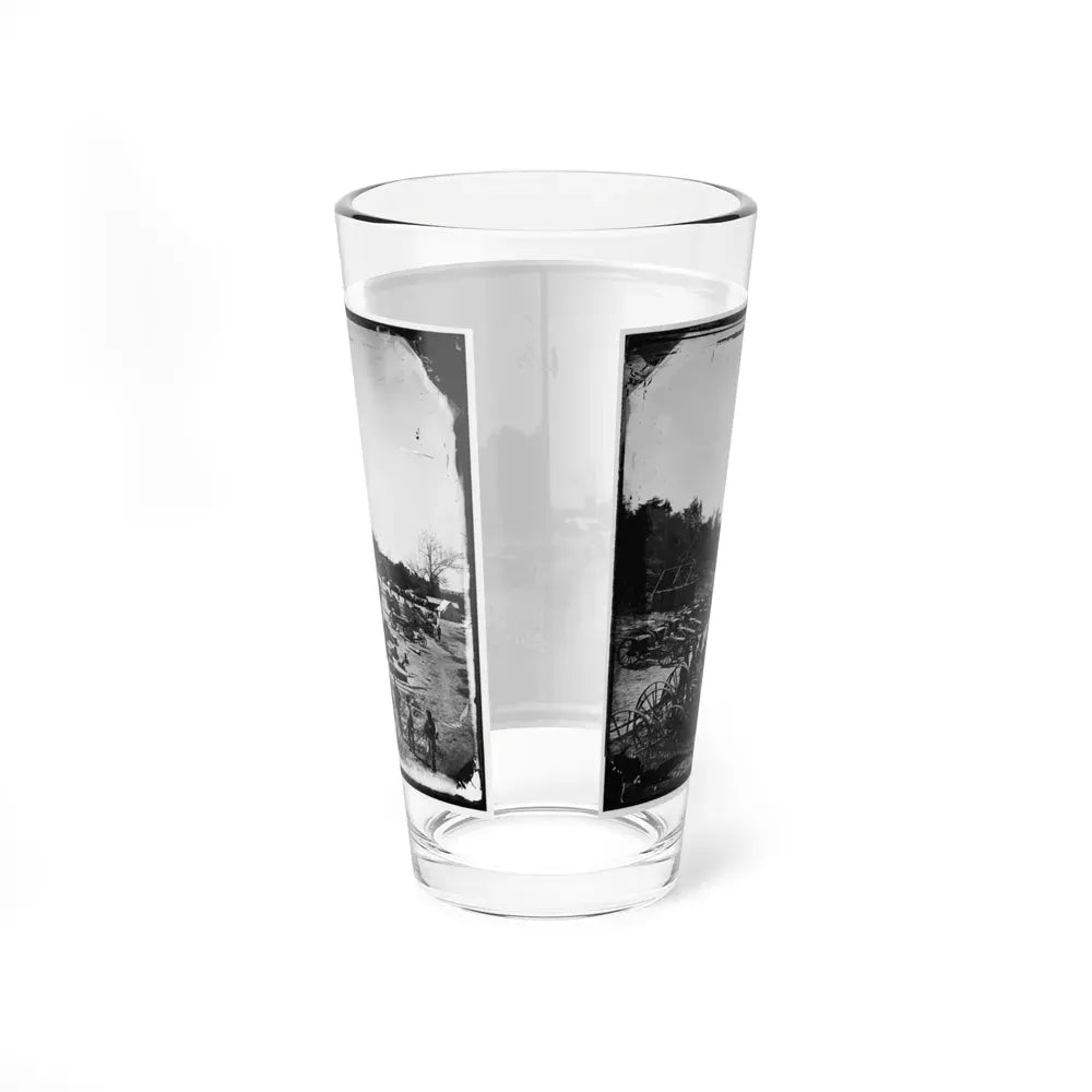 Broadway Landing, Appomattox River, Virginia. Park Of Artillery(2) (U.S. Civil War) Pint Glass 16oz - Go Mug Yourself