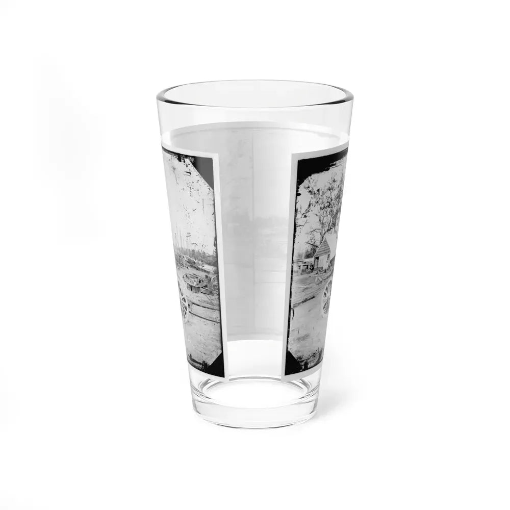 Broadway Landing, Appomattox River, Virginia. Park Of Artillery(3) (U.S. Civil War) Pint Glass 16oz - Go Mug Yourself