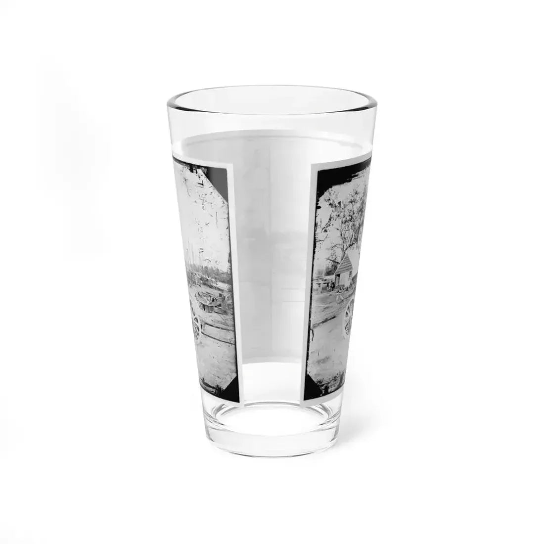 Broadway Landing, Appomattox River, Virginia. Park Of Artillery(3) (U.S. Civil War) Pint Glass 16oz - Go Mug Yourself