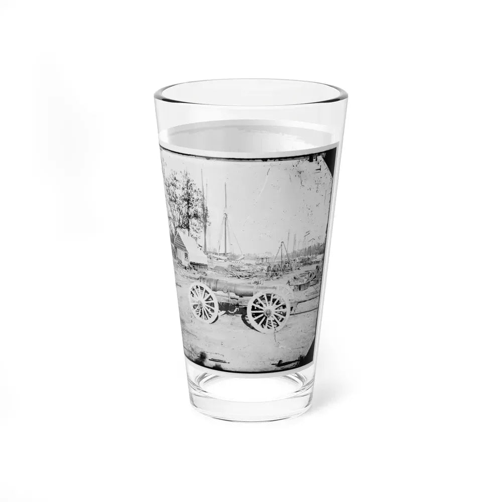 Broadway Landing, Appomattox River, Virginia. Park Of Artillery(3) (U.S. Civil War) Pint Glass 16oz - Go Mug Yourself