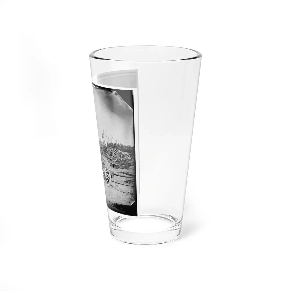 Broadway Landing, Appomattox River, Virginia. Park Of Artillery (U.S. Civil War) Pint Glass 16oz - Go Mug Yourself