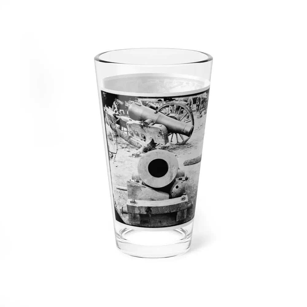 Broadway Landing, Appomattox River, Virginia. View Of Mortar And Artillery (U.S. Civil War) Pint Glass 16oz - Go Mug Yourself