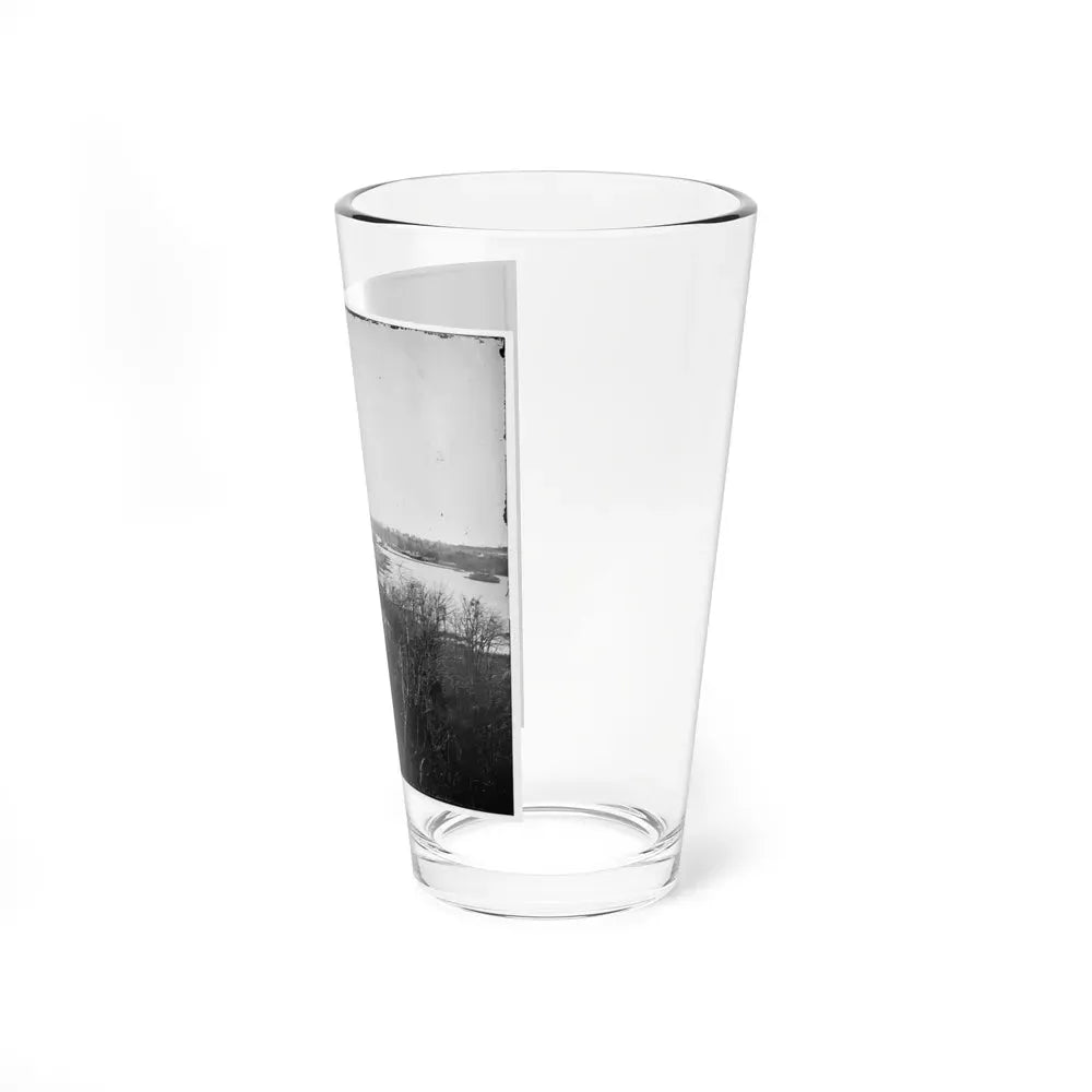 Broadway Landing, Virginia. Where Butler's Troops Crossed The Appomattox River (U.S. Civil War) Pint Glass 16oz - Go Mug Yourself