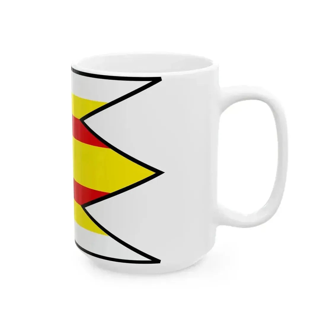 Brodzany Partizanske Flag (Slovakia) White Coffee Mug - Go Mug Yourself