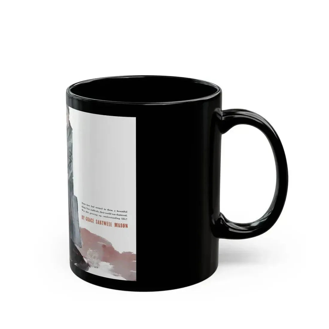 Broken Melody, Good Housekeeping, April 1940 - Black Coffee Mug - Go Mug Yourself
