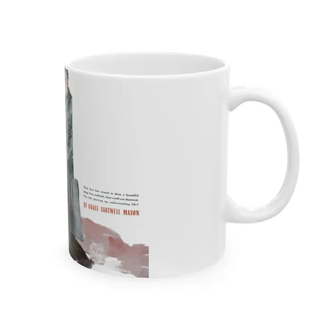 Broken Melody, Good Housekeeping, April 1940 - White Coffee Mug - Go Mug Yourself