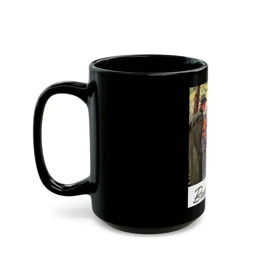 Broken River, Liberty, September 18, 1943 - Black Coffee Mug - Go Mug Yourself