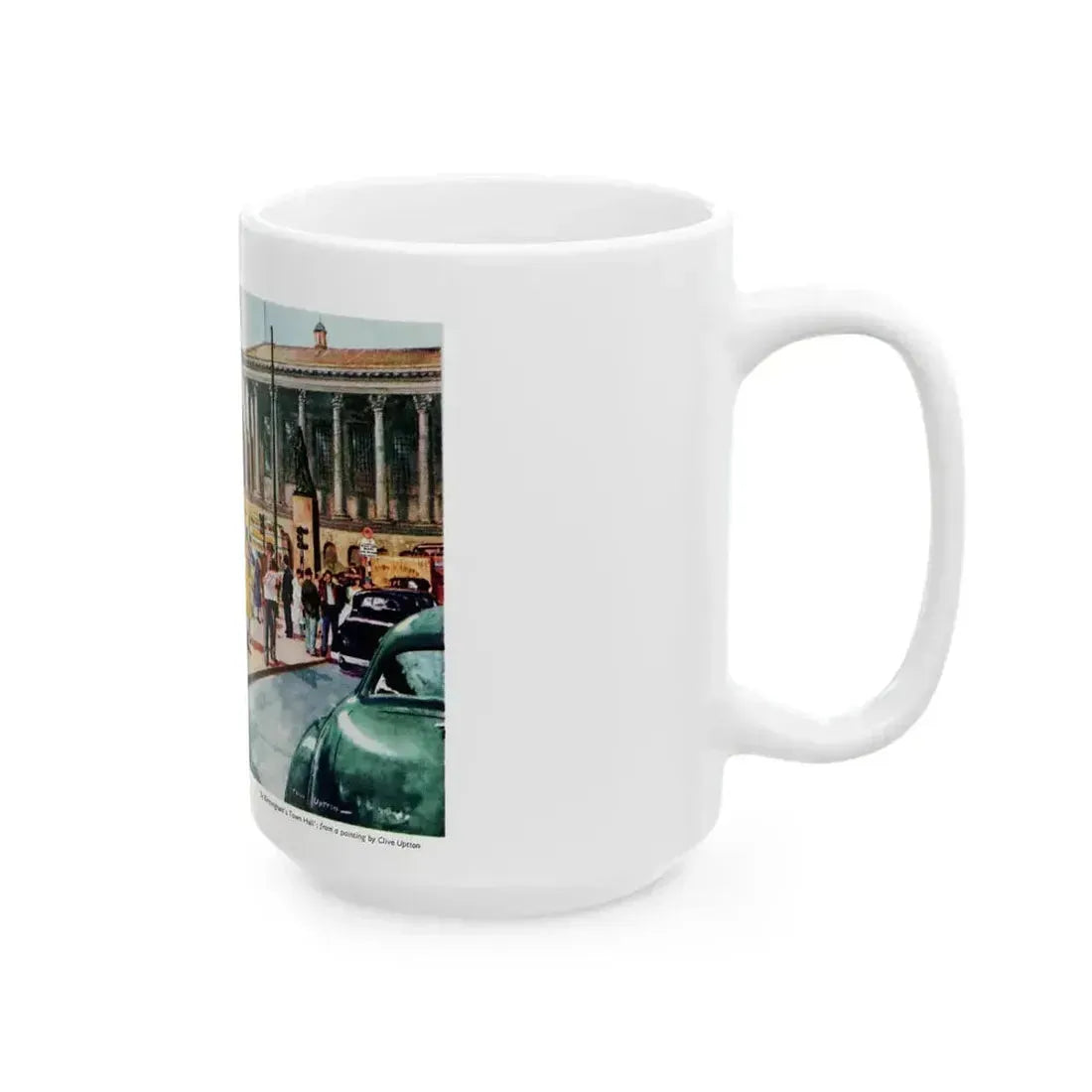 Brooke Bond Tea advertisement, 1955 - White Coffee Mug - Go Mug Yourself