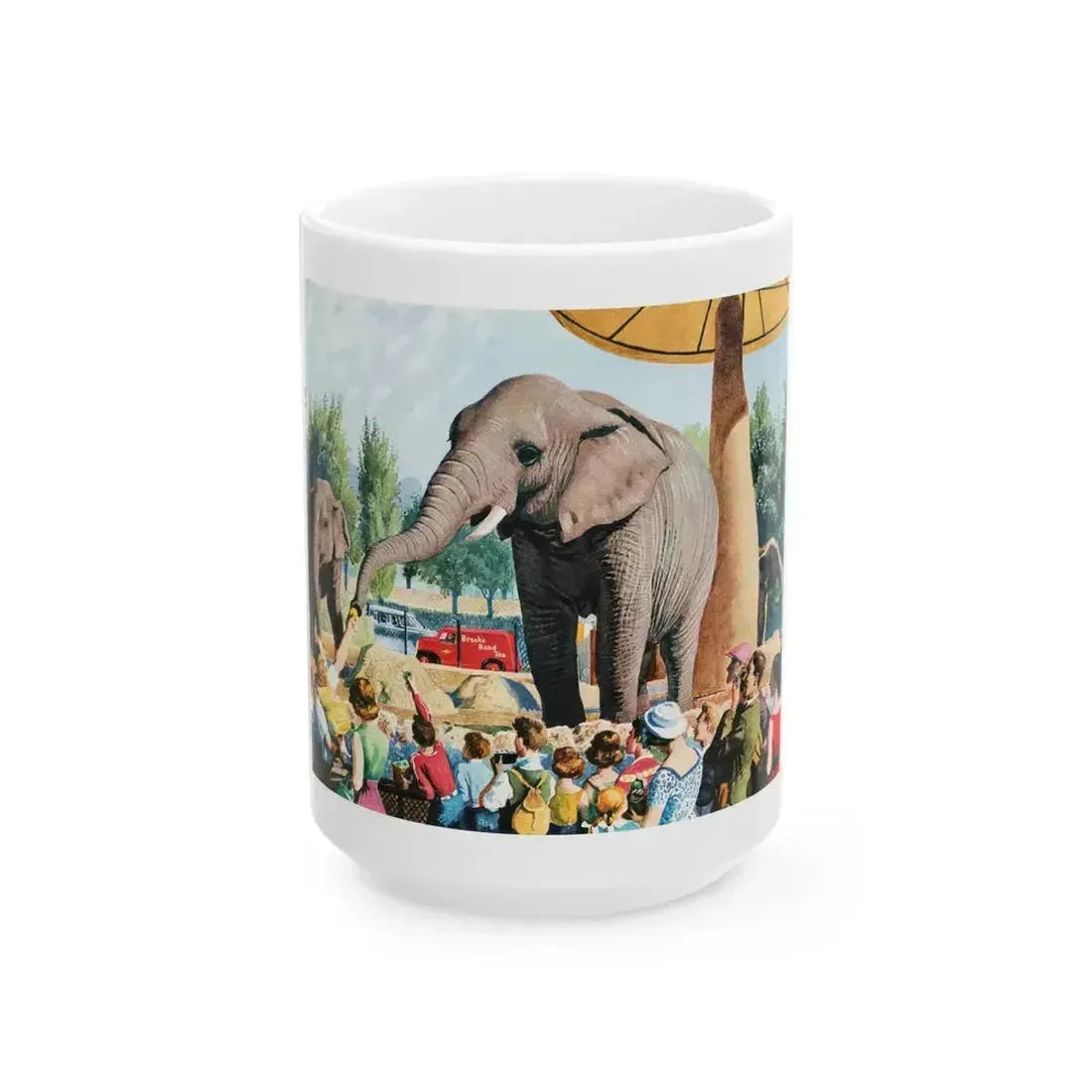 Brooke Bond Tea advertisement, 1959 - White Coffee Mug 15oz - Go Mug Yourself