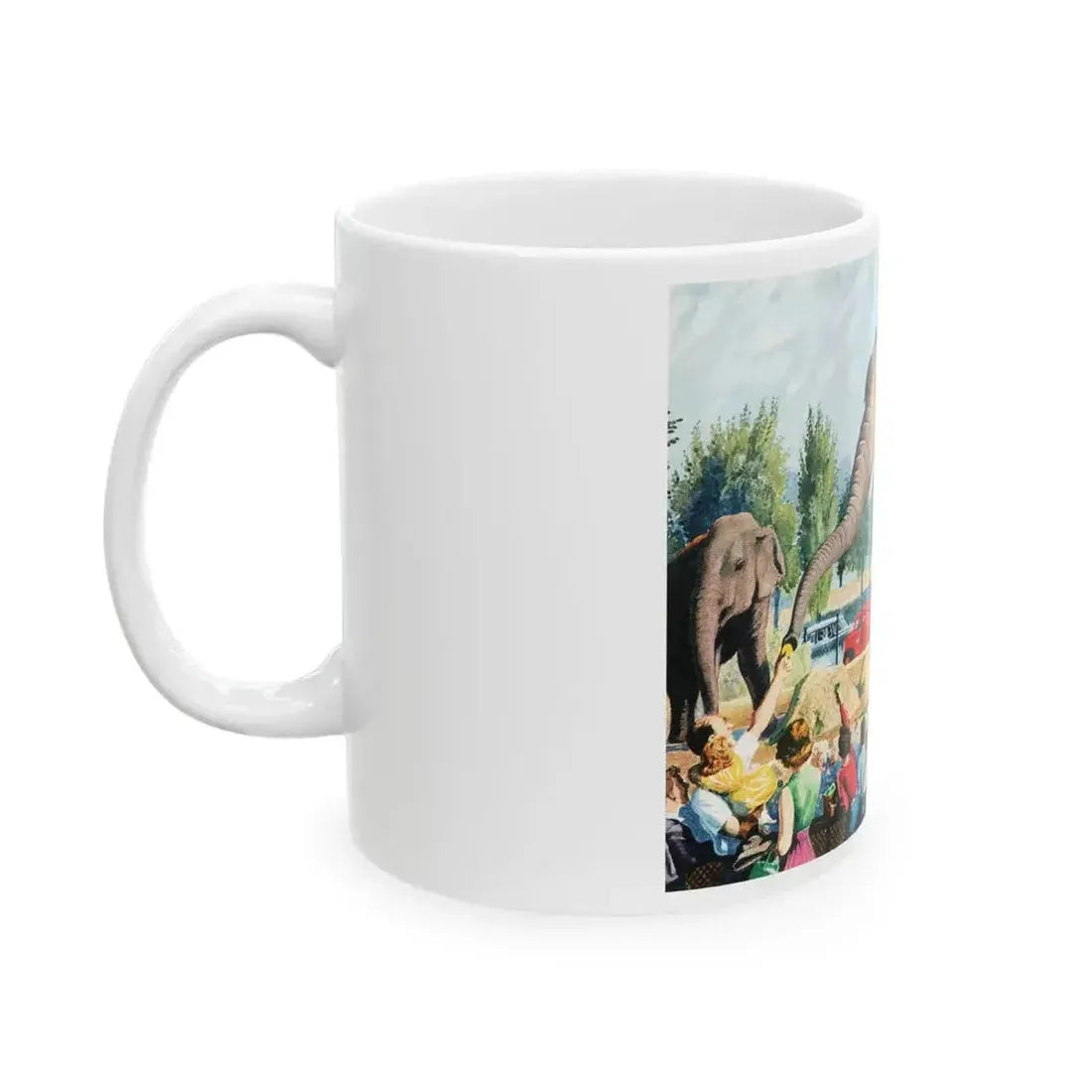 Brooke Bond Tea advertisement, 1959 - White Coffee Mug - Go Mug Yourself