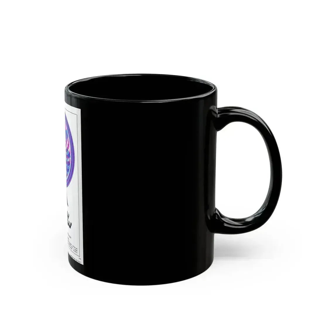 BROTHER ON THE RUN 1973 Movie Poster - Black Coffee Mug - Go Mug Yourself