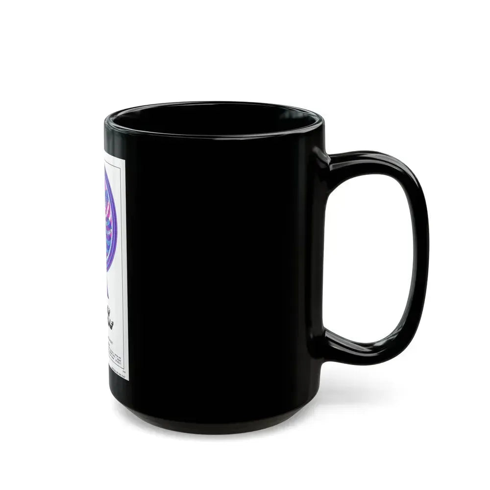 BROTHER ON THE RUN 1973 Movie Poster - Black Coffee Mug - Go Mug Yourself