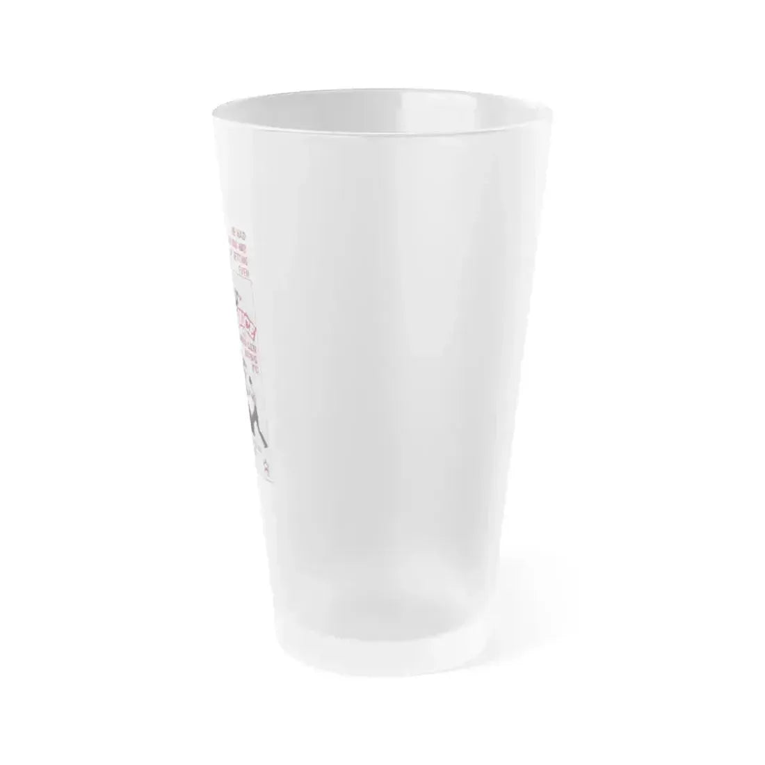 BRUCE AND SHAOLIN KUNG FU 1977 Movie Poster - Frosted Pint Glass 16oz - Go Mug Yourself