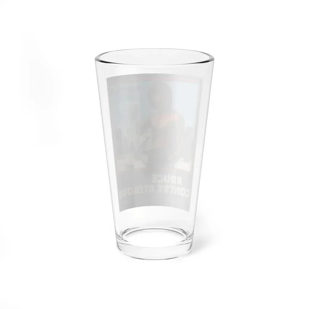 BRUCE LEE FIGHTS BACK FROM THE GRAVE (FRENCH) 1976 Movie Poster - Pint Glass 16oz - Go Mug Yourself