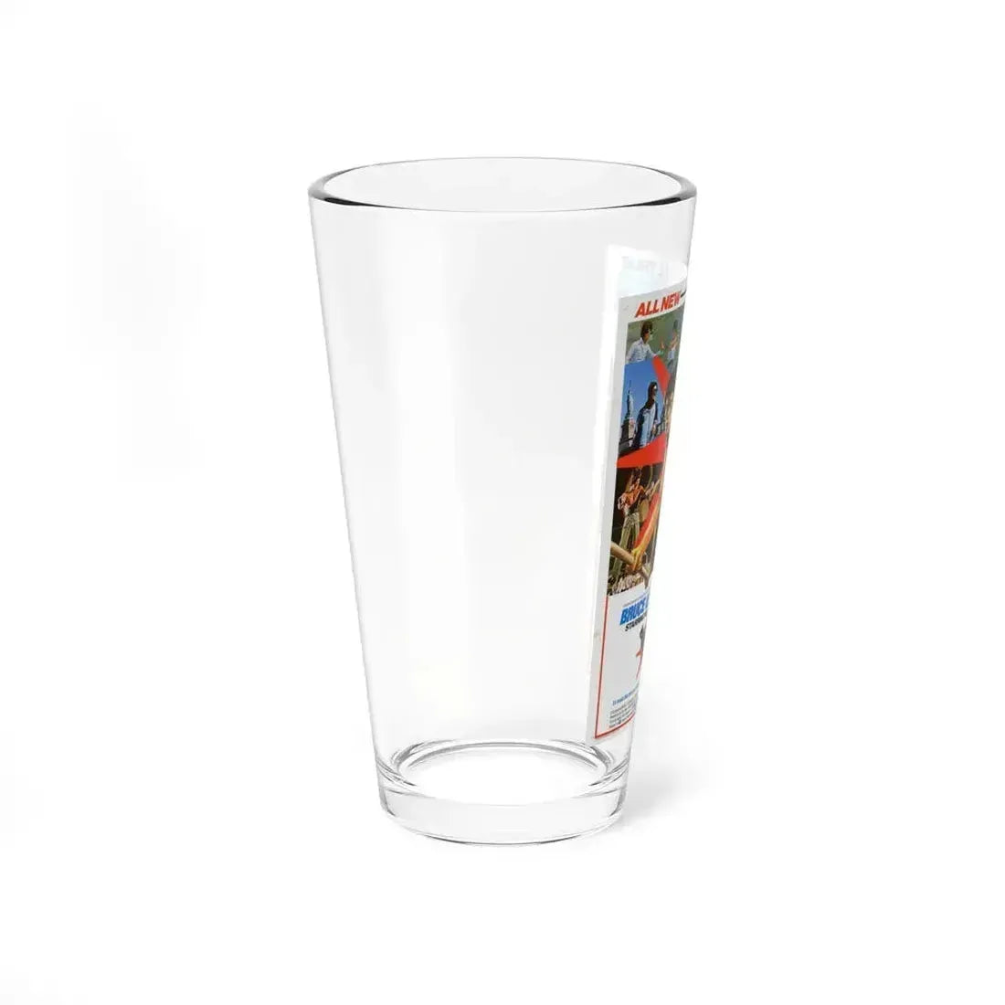 BRUCE LEE, THE MAN, THE MYTH 1976 Movie Poster - Pint Glass 16oz - Go Mug Yourself