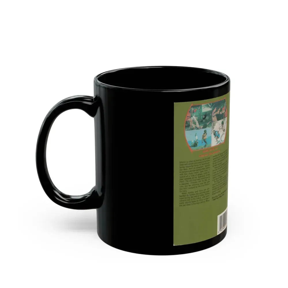 BRUCE LI IN NEW GUINEA (VHS COVER) - Black Coffee Mug - Go Mug Yourself