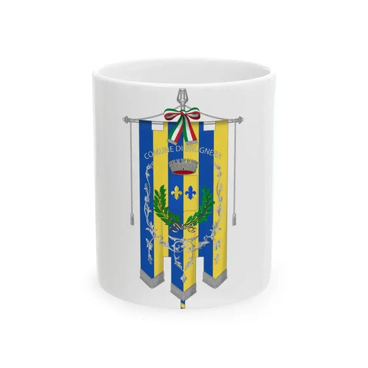 Brugnera-Gonfalone (Italy) White Coffee Mug 11oz - Go Mug Yourself