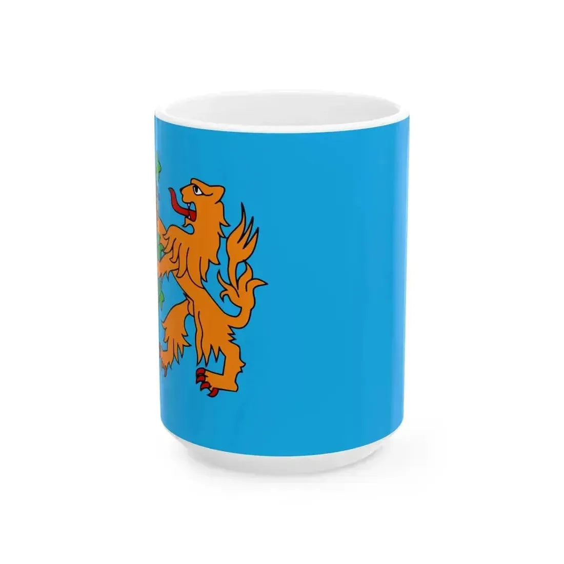 Brummen vlag (Netherlands) White Coffee Mug 15oz - Go Mug Yourself