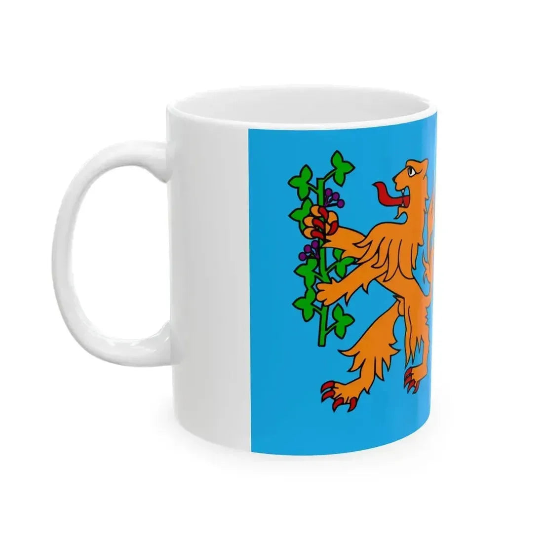 Brummen vlag (Netherlands) White Coffee Mug - Go Mug Yourself