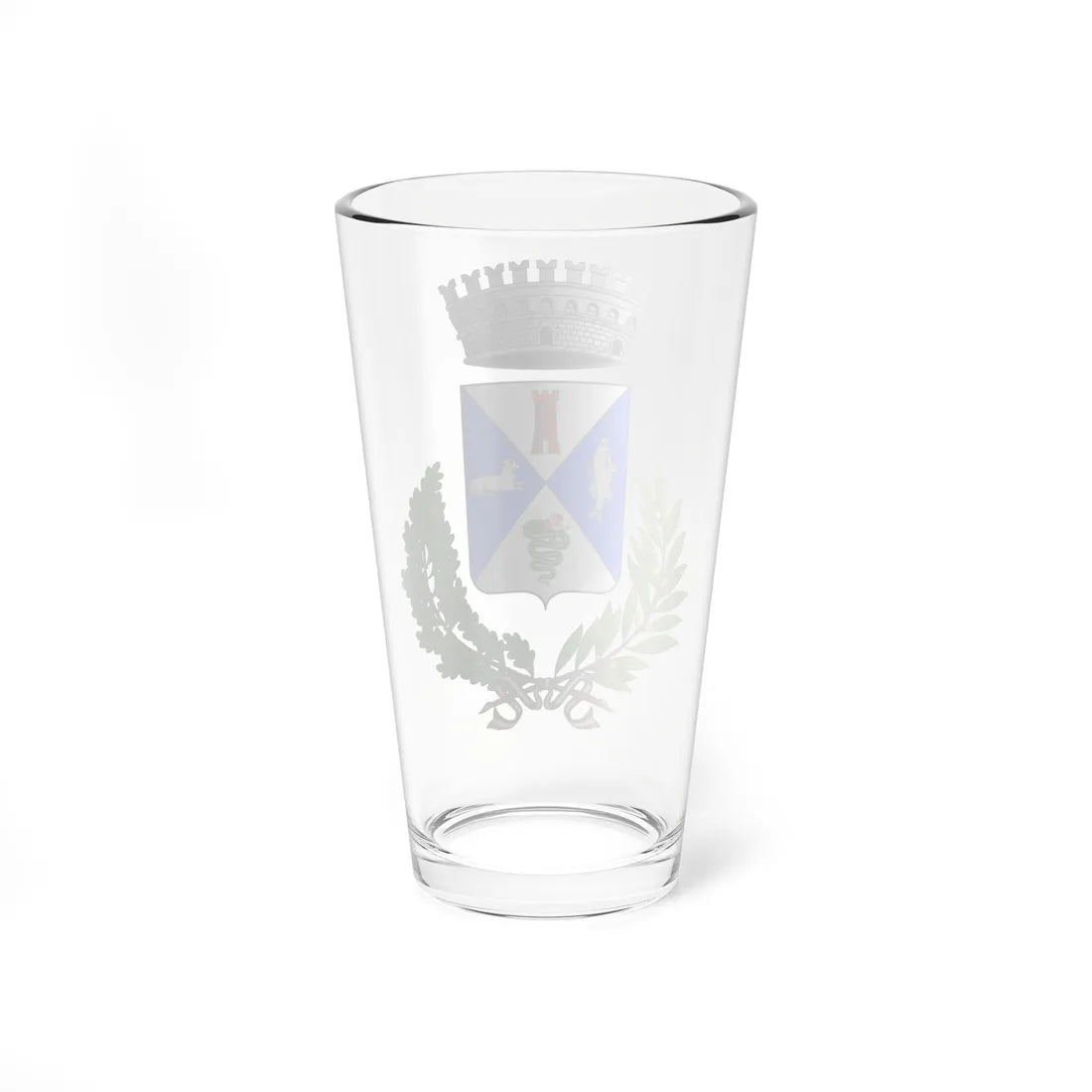 Brusimpiano-Stemma (Italy) (Coat of Arms) Pint Glass 16oz - Go Mug Yourself