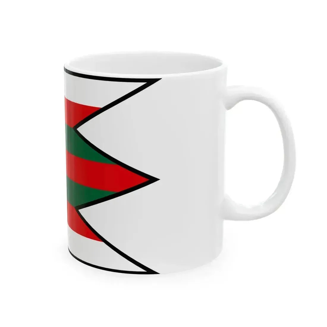 Brusnica Stropkov Flag (Slovakia) White Coffee Mug - Go Mug Yourself