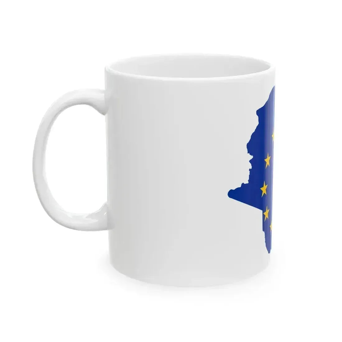 Brussels EU (Belgium) White Coffee Mug - Go Mug Yourself