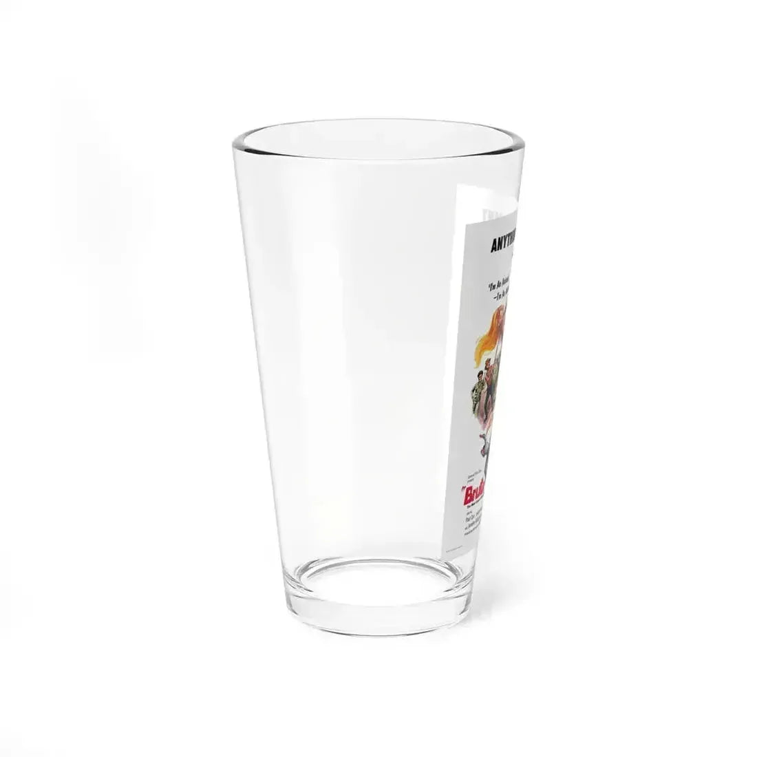 BRUTE CORPS 1971 Movie Poster - Pint Glass 16oz - Go Mug Yourself