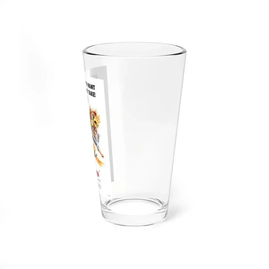 BRUTE CORPS 1971 Movie Poster - Pint Glass 16oz - Go Mug Yourself