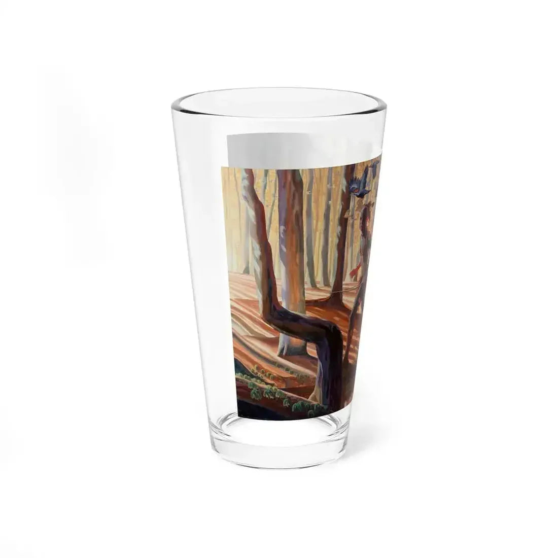 Bryan Haynes - Flight (Native Americans in Art) Pint Glass 16oz - Go Mug Yourself