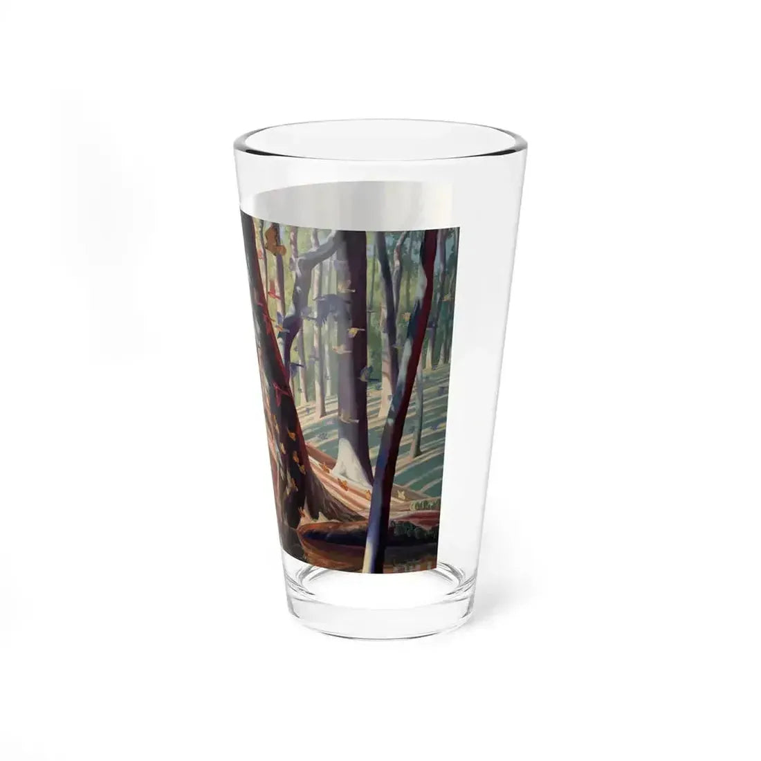 Bryan Haynes - Flight (Native Americans in Art) Pint Glass 16oz - Go Mug Yourself