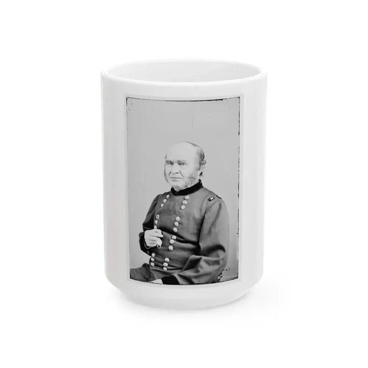 B.S. Roberts, Vermont (U.S. Civil War) White Coffee Mug 15oz - Go Mug Yourself