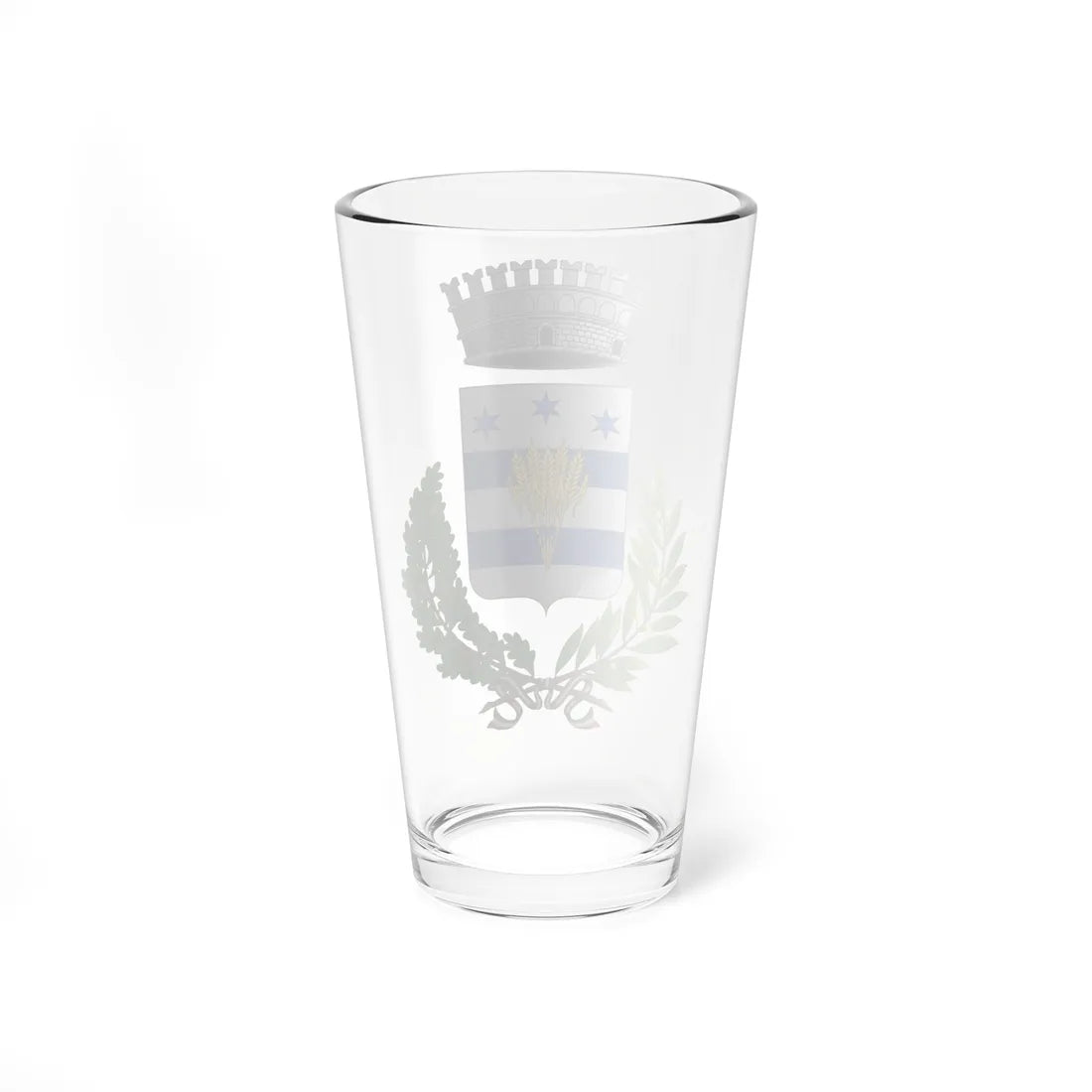 Bubbiano-Stemma (Italy) (Coat of Arms) Pint Glass 16oz - Go Mug Yourself