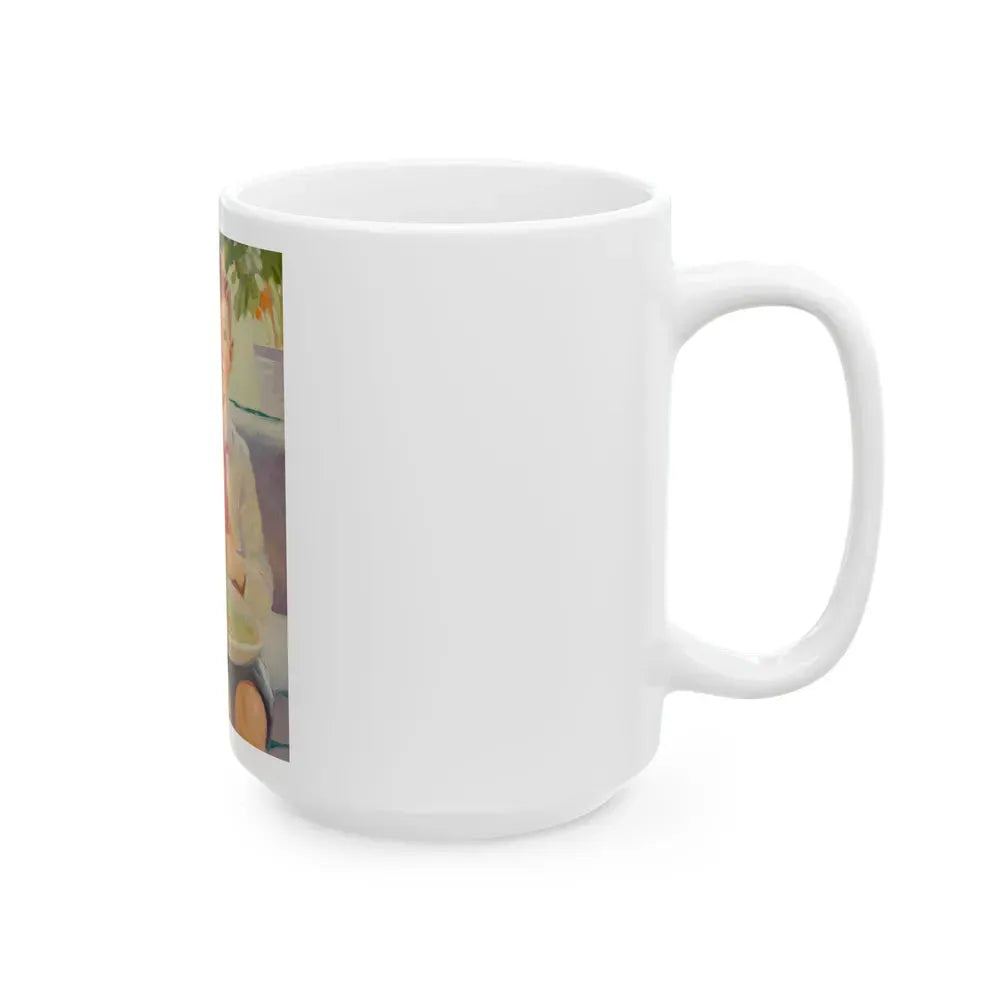 Bubble Pipe - White Coffee Mug - Go Mug Yourself