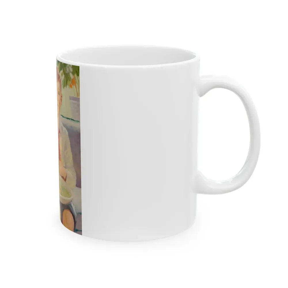 Bubble Pipe - White Coffee Mug - Go Mug Yourself