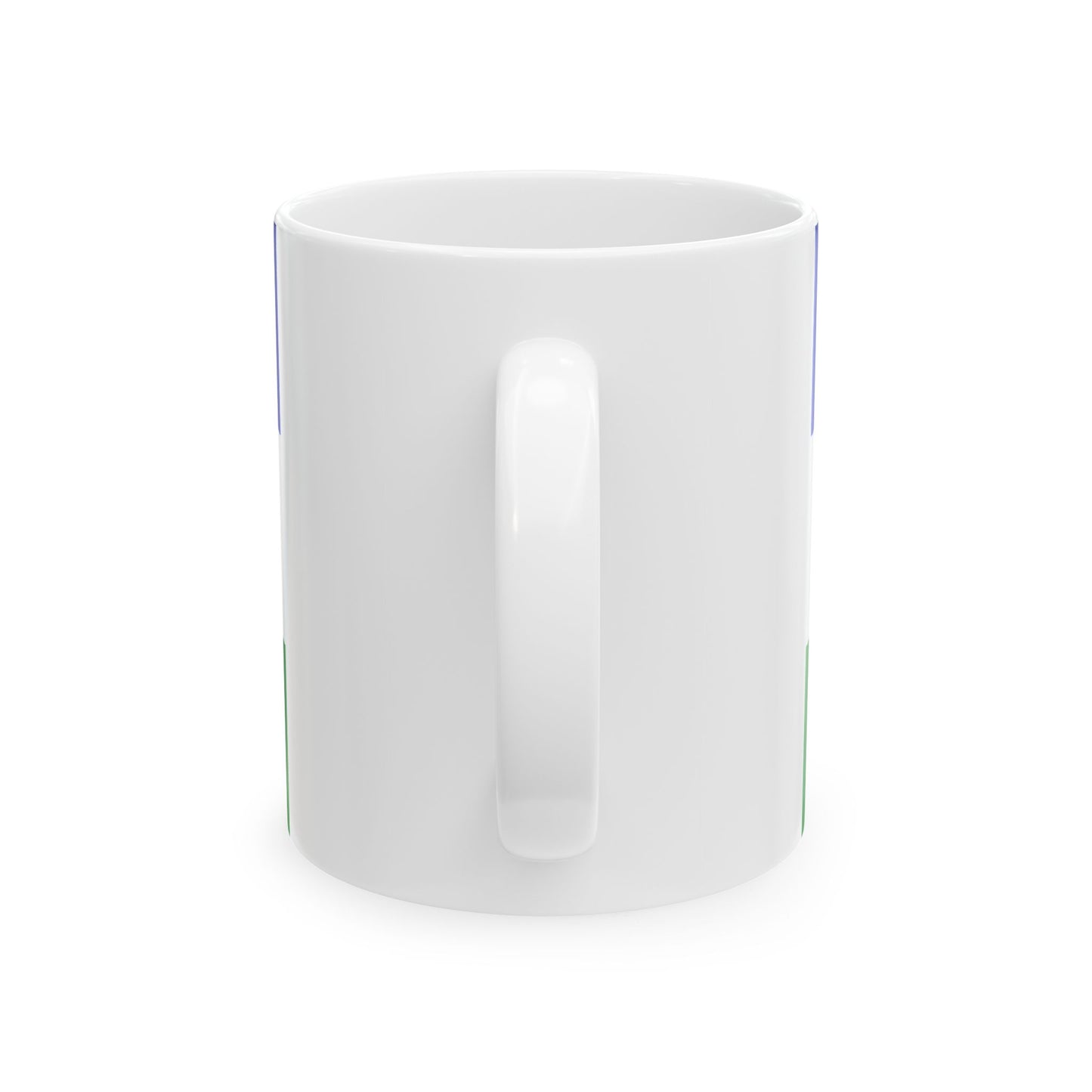 Bubi nationalist flag (Equatorial Guinea) White Coffee Mug-Go Mug Yourself