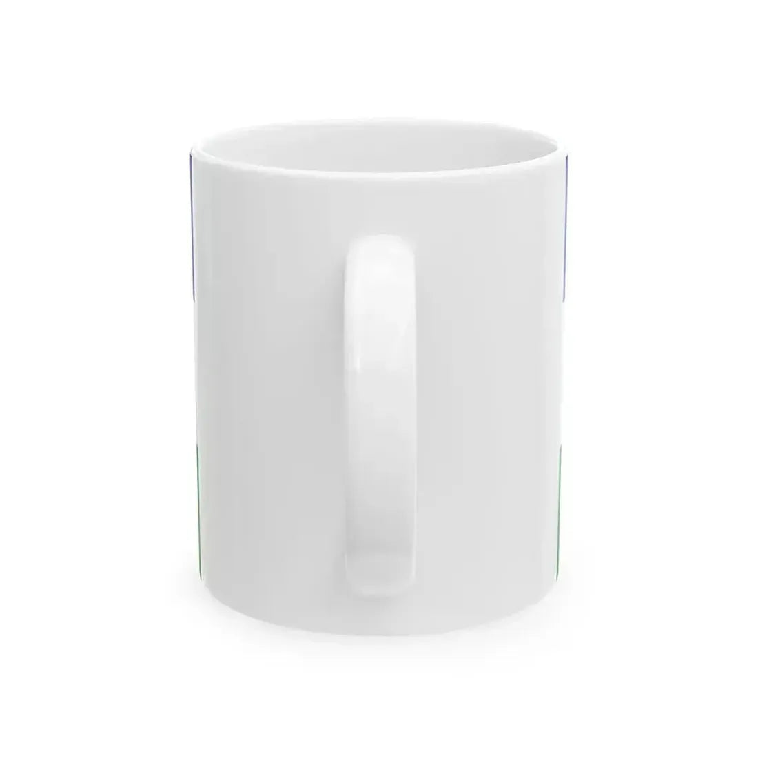 Bubi nationalist flag (Equatorial Guinea) White Coffee Mug - Go Mug Yourself