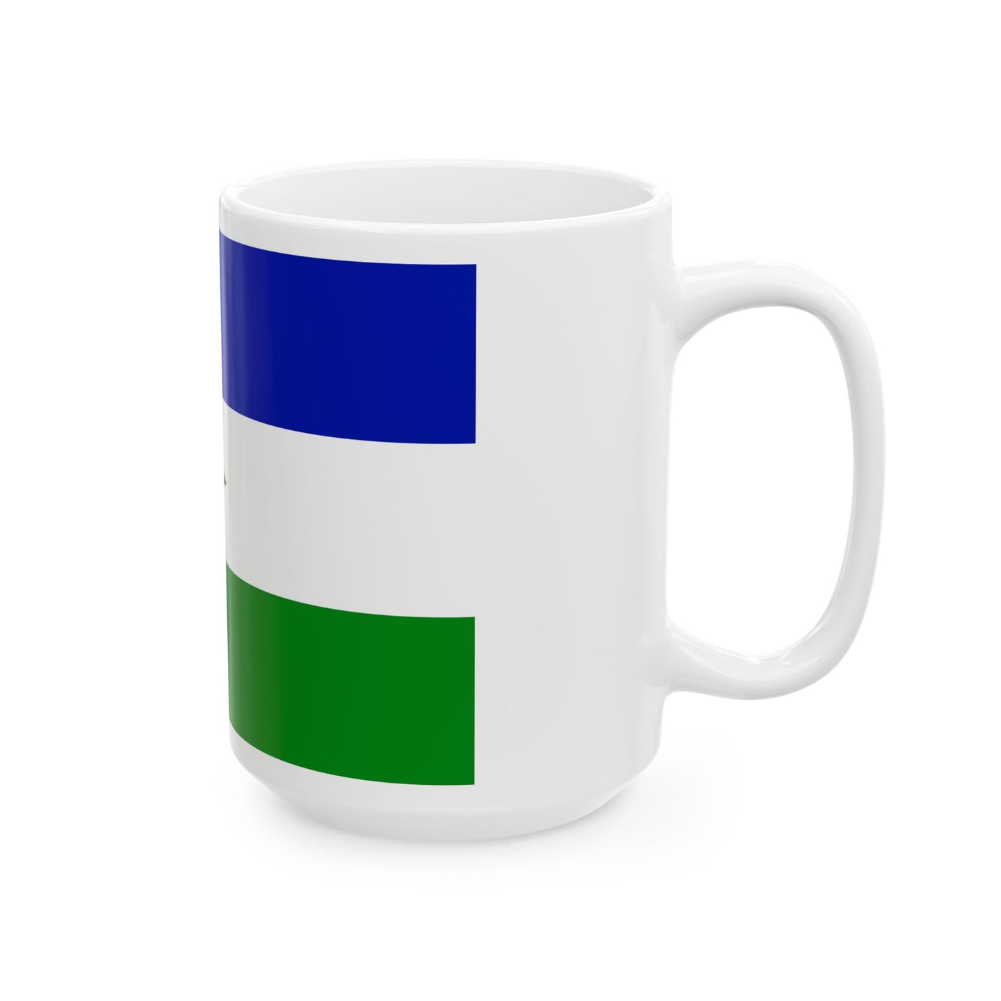 Bubi nationalist flag (Equatorial Guinea) White Coffee Mug-Go Mug Yourself