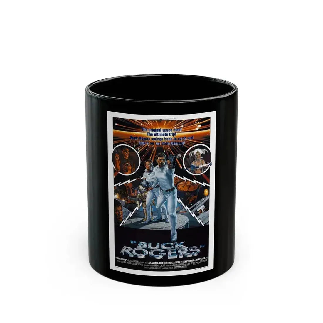 BUCK ROGERS IN THE 25TH CENTURY 1979 Movie Poster - Black Coffee Mug 11oz - Go Mug Yourself