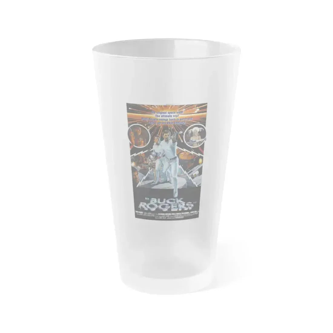 BUCK ROGERS IN THE 25TH CENTURY 1979 Movie Poster - Frosted Pint Glass 16oz 16oz Frosted - Go Mug Yourself